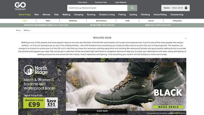 ChannelUnity now supports GO Outdoors